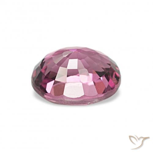 Grenat Rhodolite Raisin naturelle ovale, 1.11 ct, VS