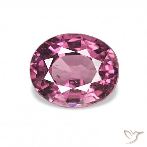 1.03ct Rose-magenta Grenat Rhodolite, ovale, VS