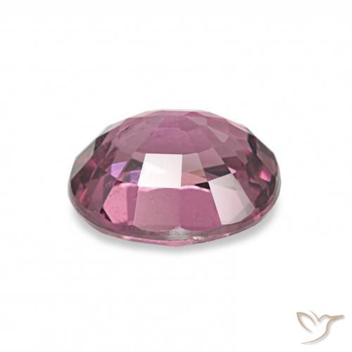 Grenat Rhodolite Rose-magenta naturelle ovale, 1.03 ct, VS