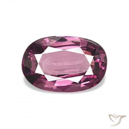 1.78ct Pourpre moyen Grenat Rhodolite, ovale, VVS-VS