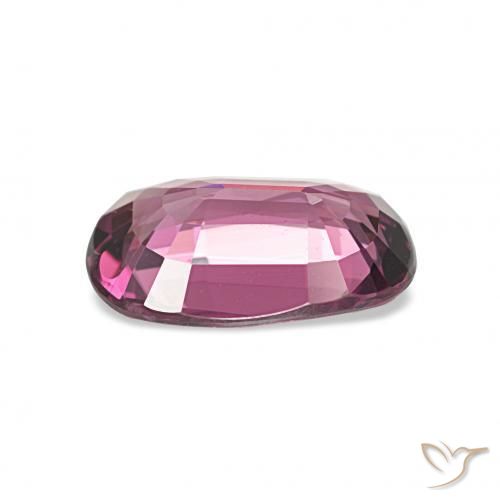 Grenat Rhodolite Pourpre moyen naturelle ovale, 1.78 ct, VVS-VS