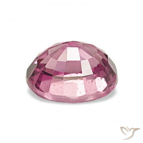 Grenat Rhodolite Violet Rosâtre naturelle ovale, 1.57 ct, VS