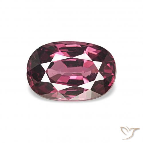 1.09ct Pourpre moyen Grenat Rhodolite, ovale, VS