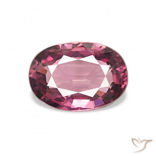 1.11ct Pourpre de baie Grenat Rhodolite, ovale, VS