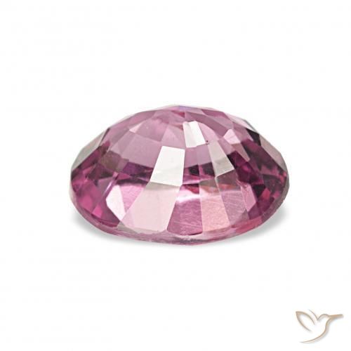 Grenat Rhodolite Pourpre moyen naturelle ovale, 1.18 ct, VS