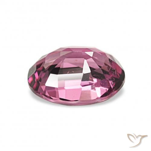 Grenat Rhodolite Raisin naturelle ovale, 1.30 ct, VS