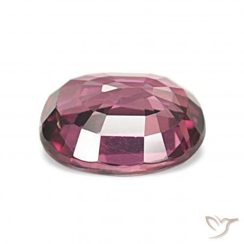 Grenat Rhodolite Rose-magenta naturelle ovale, 1.58 ct, VVS
