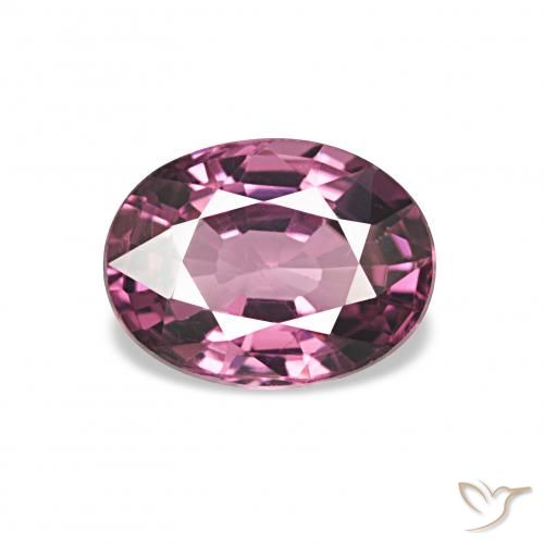 1.04ct Rose magenta moyen Grenat Rhodolite Pierres précieuses, ovale, VVS-VS