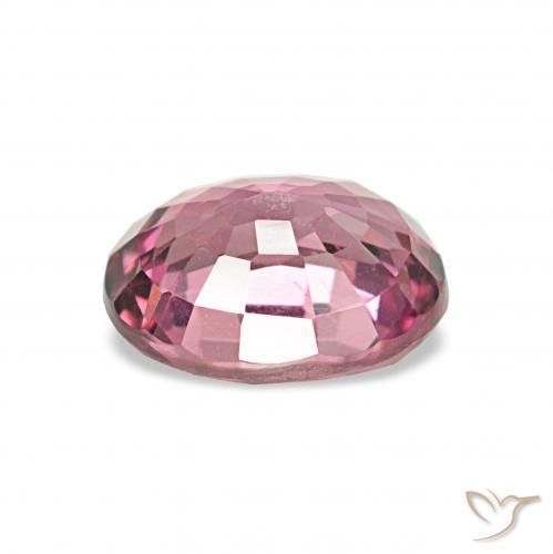 Grenat Rhodolite Magenta profond naturelle ovale, 1.23 ct, VVS-VS