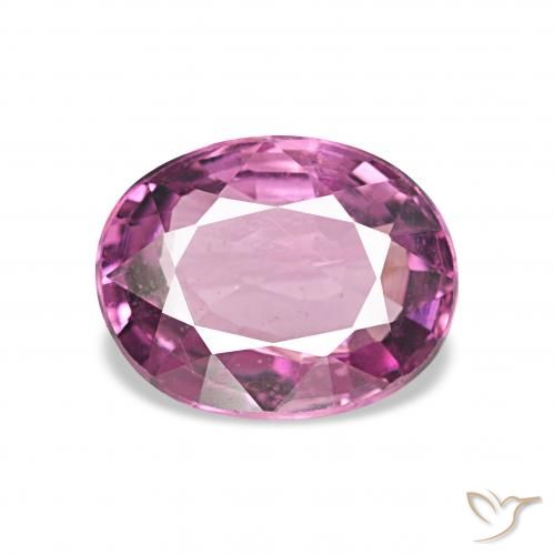 1.27ct Rouge framboise léger Grenat Rhodolite, ovale, VVS-VS