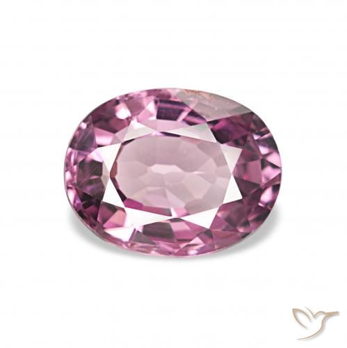 1.14ct Pourpre moyen Grenat Rhodolite, ovale, VVS