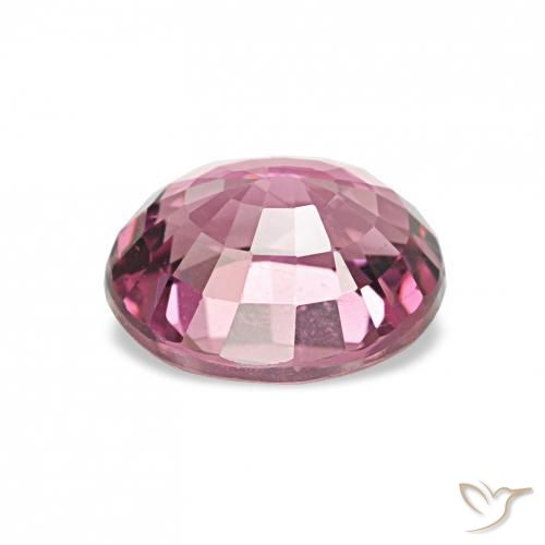 Grenat Rhodolite Violet Rosâtre naturelle ovale, 1.11 ct, VVS