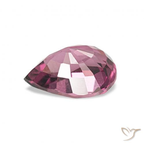 Grenat Rhodolite Raisin naturelle En forme de poire, 1.27 ct, VVS