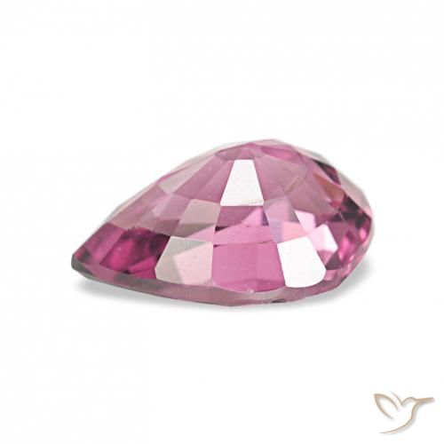 Grenat Rhodolite Raisin naturelle En forme de poire, 0.97 ct, VVS