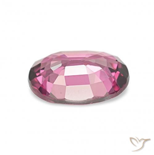 Grenat Rhodolite Rouge Rapberry naturelle ovale, 1.18 ct, VVS