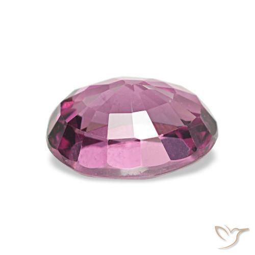 Grenat Rhodolite Raisin vif naturelle ovale, 1.27 ct, VVS