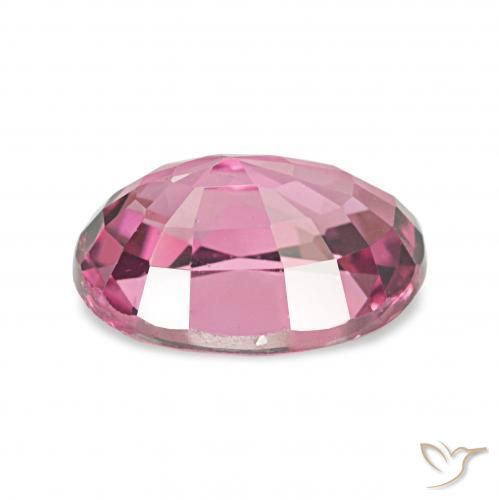Grenat Rhodolite Pourpre intense naturelle ovale, 1.61 ct, VVS