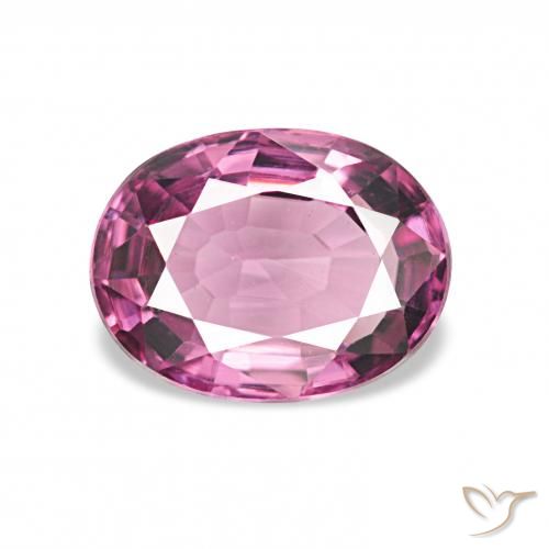 1.15ct Raisin Grenat Rhodolite, ovale, VVS