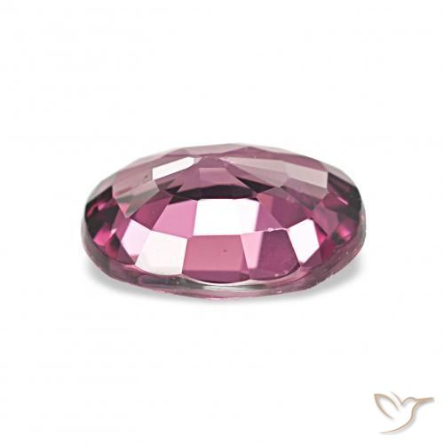 Grenat Rhodolite Pourpre rougeâtre foncé naturelle ovale, 1.13 ct, VVS-VS