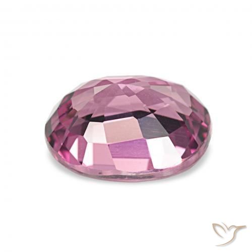 Grenat Rhodolite Pourpre moyen naturelle ovale, 1.54 ct, VVS-VS