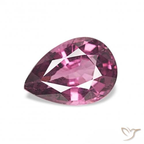 1.16ct Raisin Grenat Rhodolite Pierres précieuses, En forme de poire, VVS-VS