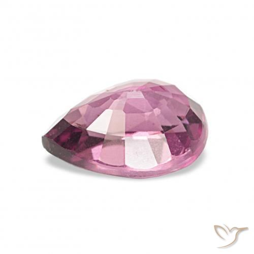 Grenat Rhodolite Raisin naturelle En forme de poire, 1.16 ct, VVS-VS