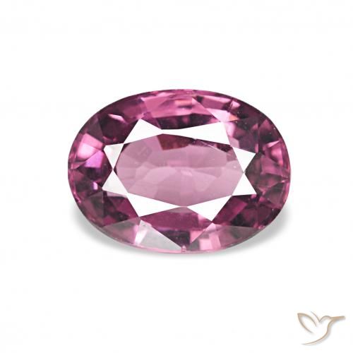 1.06ct Pourpre moyen Grenat Rhodolite Pierres précieuses, ovale, VVS-VS