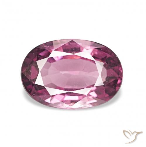 1.34ct Violet Rosâtre Grenat Rhodolite Pierres précieuses, ovale, VS