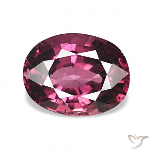 1.65ct Violet foncé Grenat Rhodolite Pierres précieuses, ovale, VVS-VS
