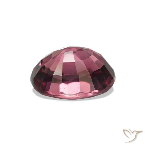 Grenat Rhodolite Magenta profond naturelle ovale, 1.21 ct, VVS-VS