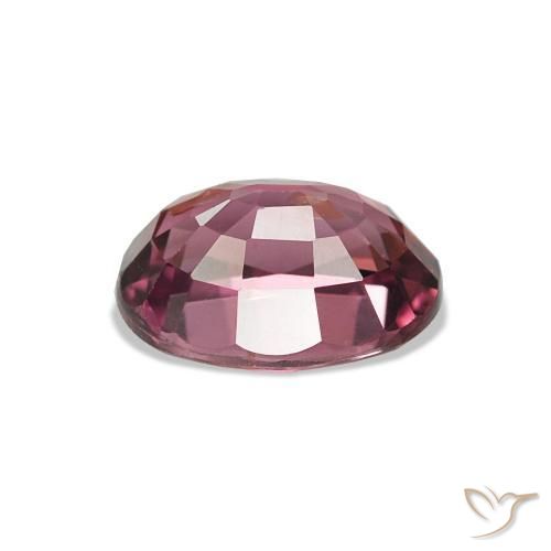 Grenat Rhodolite Rouge foncé naturelle Coupe ovale, 1.14 ct, VS-SI