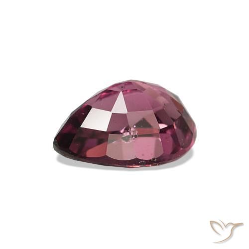 Grenat Rhodolite Rouge Rapberry naturelle En forme de poire, 1.03 ct, VS-SI