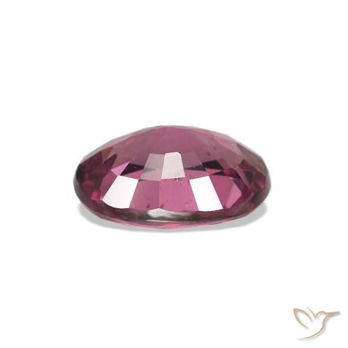 Grenat Rhodolite Pourpre moyen naturelle Coupe ovale, 0.96 ct, VS-SI