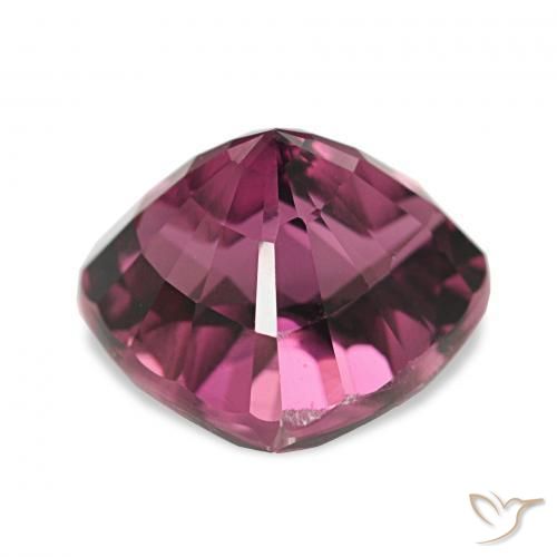 Grenat Rhodolite Pourpre moyen naturelle Cœur, 4.12 ct, VVS