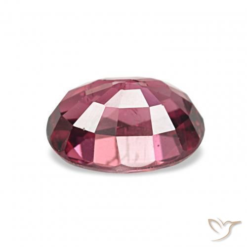 Grenat Rhodolite Pourpre de baie naturelle Coupe ovale, 1.16 ct, VS