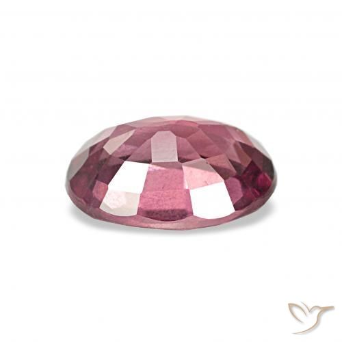 Grenat Rhodolite Pourpre foncé naturelle ovale, 0.94 ct, VS