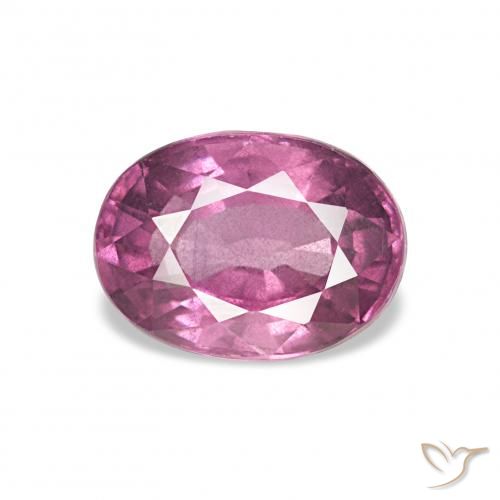 1.16ct Violet rougeâtre Grenat Rhodolite, ovale, VS