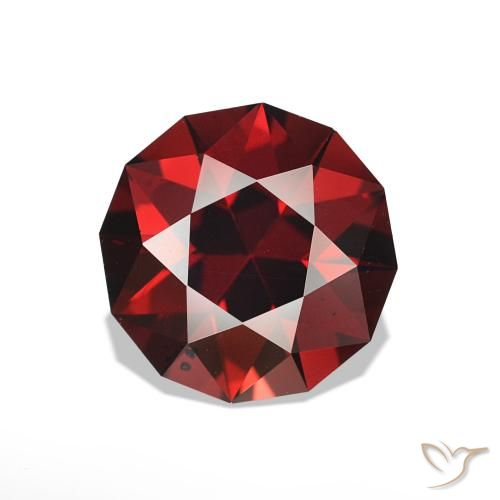 Grenat Rhodolite Rouge intense naturelle Tour, 1.83 ct, VS