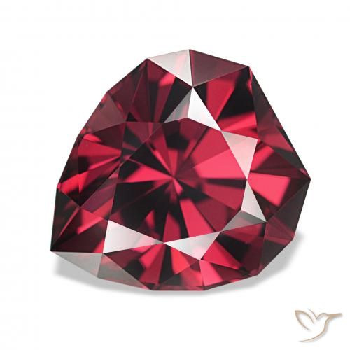 4.13ct Rouge moyen Grenat Rhodolite, Fantaisie, VVS