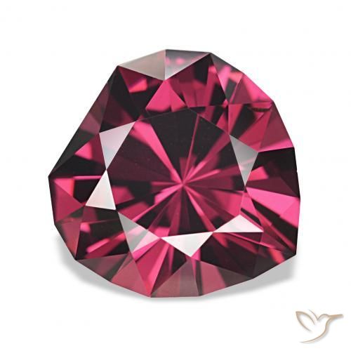 Grenat Rhodolite Pourpre-Rouge naturelle Fantaisie, 2.80 ct, VVS
