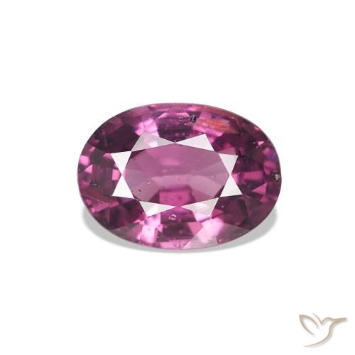 1.00ct Medium Dark-Purple Grenat Rhodolite, ovale, VS