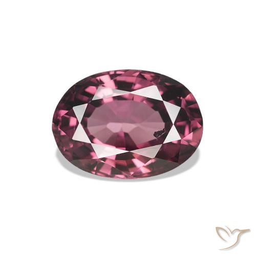 1.11ct Ton rouge framboise Grenat Rhodolite, ovale, VS