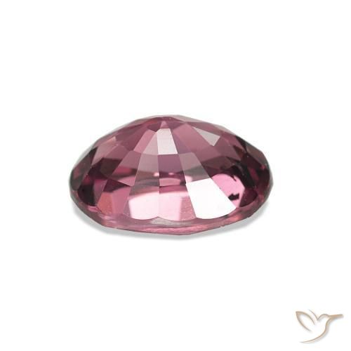 Grenat Rhodolite Ton rouge framboise naturelle Coupe ovale, 1.11 ct, VS