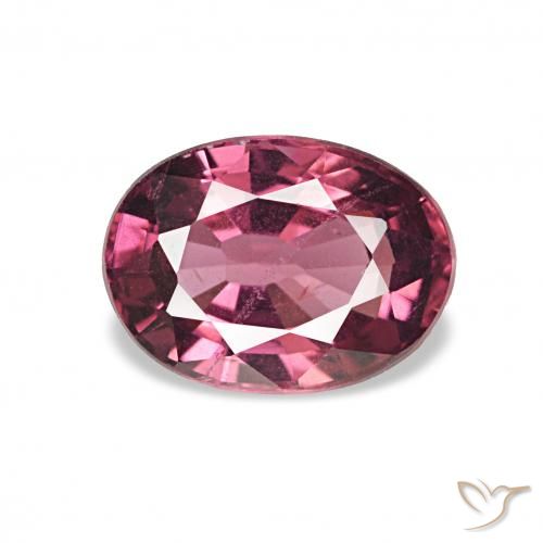 1.03ct Pourpre-Rouge Grenat Rhodolite, ovale, VS