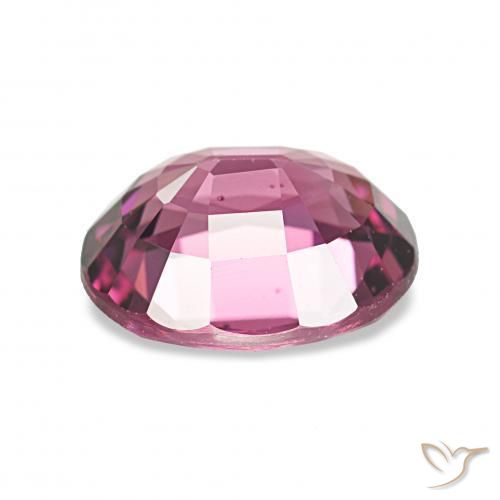 Grenat Rhodolite Rouge Rapberry naturelle ovale, 2.43 ct, VVS-VS