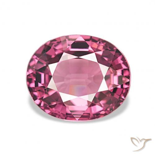 2.33ct Pourpre moyen Grenat Rhodolite, ovale, VVS-VS