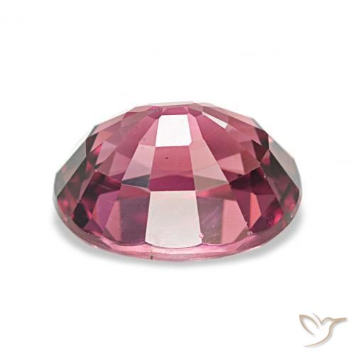 Grenat Rhodolite Pourpre intense naturelle ovale, 2.65 ct, VVS-VS