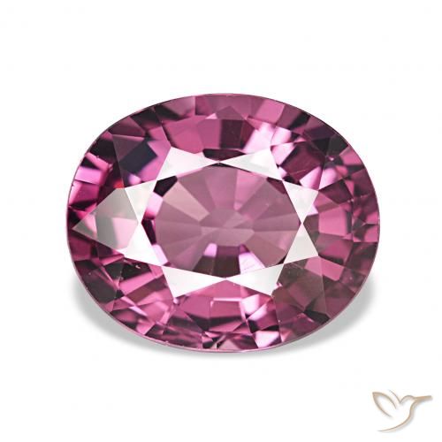 2.41ct Pourpre intense Grenat Rhodolite Pierres précieuses, ovale, VVS