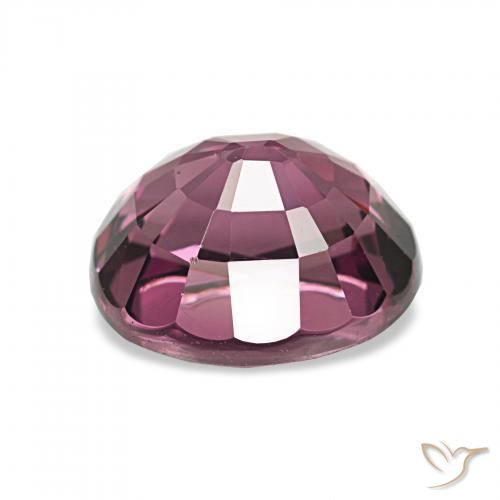 Grenat Rhodolite Pourpre intense naturelle ovale, 2.73 ct, VVS
