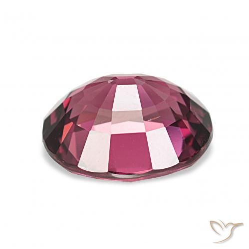 Grenat Rhodolite Pourpre moyen naturelle ovale, 2.75 ct, VVS